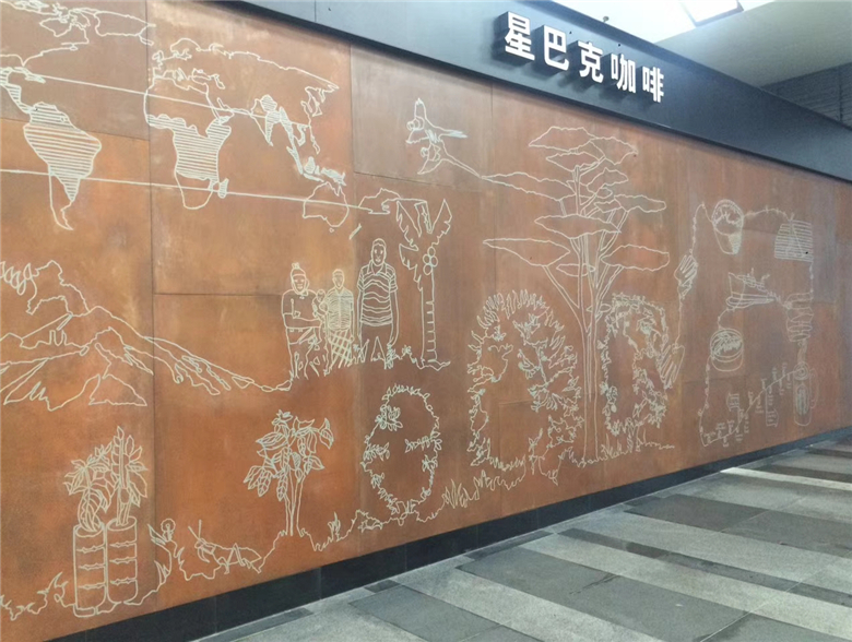 霞浦耐候钢幕墙